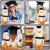 12'' Graduation Banana Duck Plush Toy-Graduation Gifts Duck Stuffed Animals, Elastic Duck Plush Stuffed Animals Banana Plushie Hugging Pillow, Body Pillow, Room Decoration Gift for Kids Girls Boys