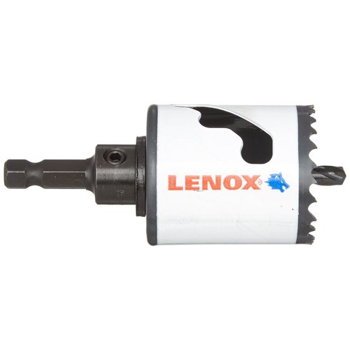Lenox Tools Bi-Metal Speed Slot Arbored Hole Saw with T3 Technology, 1-5/8"