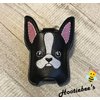 Boston Terrier Hand Sanitizer and/or Lip Balm Holder