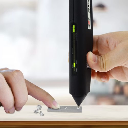 DANOPLUS Diamond & Moissanite Tester Combo - Professional Diamond Detector with Audible & Visual Alarm - High Accuracy & User-Friendly - Ideal for Jewelers, Gemologists & Professionals