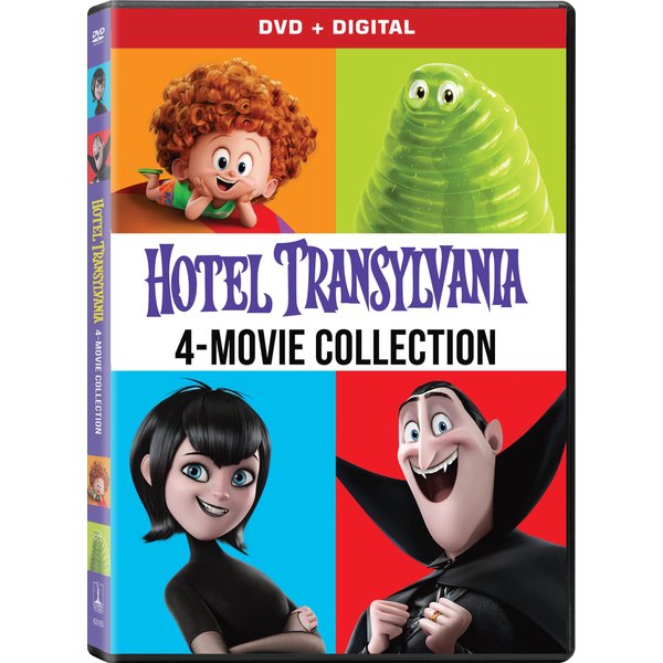 Hotel Transylvania/Hotel Transylvania 2/Hotel Transylvania 3: Summer Vacation/Hotel Transylvania: Transformania - Multi-Feature - (4 Discs) - DVD + Digital