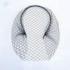 VASANA Black Mesh Veil Headband Fascinator 1920s Vintage Headpiece Women Banquet Tea Party Headdress Bride Hair Band Veil Headpiece