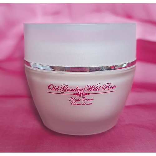 Rose Blossom Old Garden Wild Rose Moisturising Night Cream suitable for all skin types