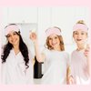 Casoty 12 Pcs Spa Headbands with Plush Sleep Eye Masks Set, Slumber Party Supplies for Girls, Makeup Headband, Skincare Headbands for Face Washing Shower Yoga Spa Pajama Party