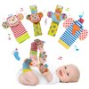 Baby Infant Rattle Socks Toys for Babies 0-3-4-5-6 Months, Newborn Sensory Soft Toys for 0-3-6 Months Old, Boy Girl Developmental Gift Toys