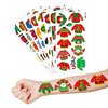 Funny Cute Ugly Snowflake Temporary Tattoos Stickers Themed Birthday Party Decorations Supplies Decor Favors 86PCS Winter Cutouts Tacky Tattoo Sticker Gifts For Kids Boys Girls School Prizes Christmas