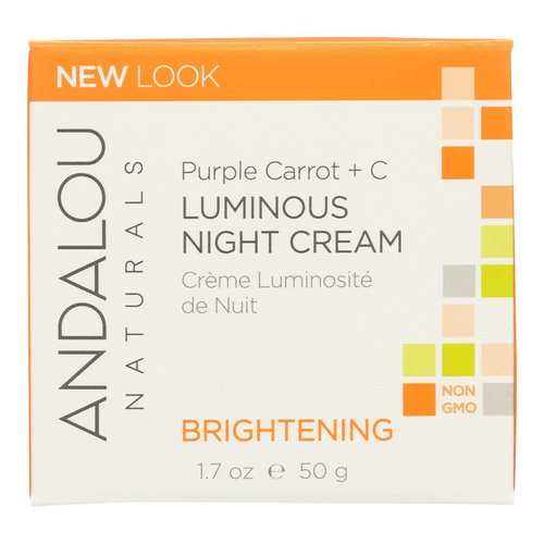 Andalou Naturals Night Cream Purple Carrot + C
