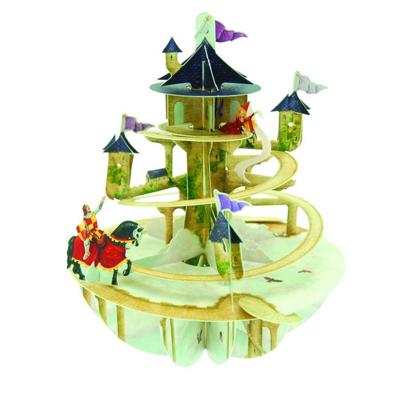 Santoro Pirouettes Princess Po 3D Pop Up Card