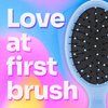 Wet Brush Mini Detangler Hair Brush, Purple - Detangling Travel Hair Brush - Ultra-Soft IntelliFlex Bristles Glide Through Tangles with Ease - Pain-Free - All Hair Types