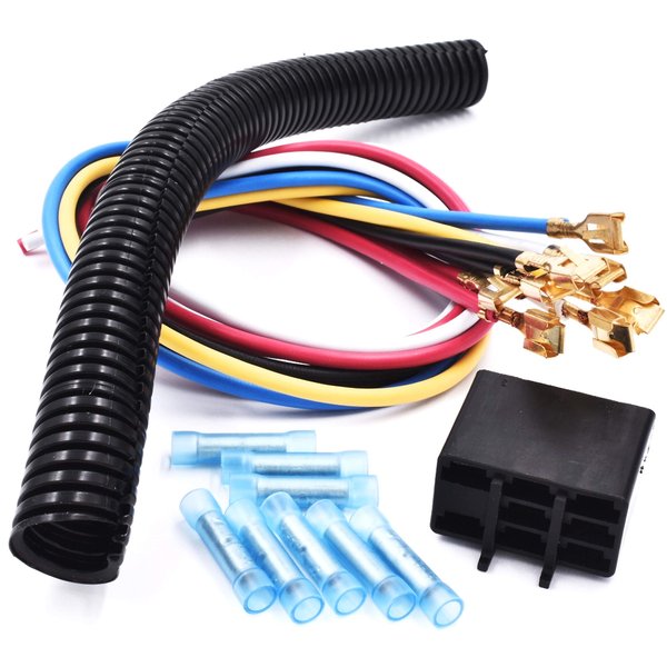 Wire Harness Repair Kit M117518 for John Deere PTO Switch L120 L130 L1742 L2048 L2548 LA130 LA135 LA140 LA145 LA150 LA155 LA165 L2048 L2548 D140 D150 D160 D170 E140 LX172 LX176 LX178 LX186 LX188