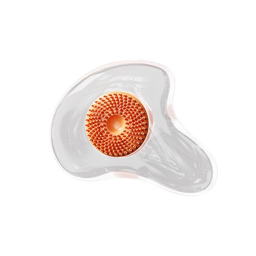 Gromipies Gua Sha Facial Tool, Manual Facial Massager, Manual Massage Sticks for Facial Scraping V-face Wash Eye Care, Pulling and Lifting Massage Board, Orange