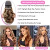 SKYDO Ombre Lace Front Wig Human Hair 4/27 Highlight Honey Blonde13x4 Hd Lace Front Wigs Human Hair Pre Plucked Body Wave Wig Human Hair 180 Density Glueless Wigs Human Hair Wigs for Women 20inch