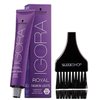 Schwarzkopf IGORA Royal FASHION LIGHTS Permanent HIGHLIGHT Hair Color Creme (with Sleek Tint Applicator Brush) Haircolor Cream (L-77)