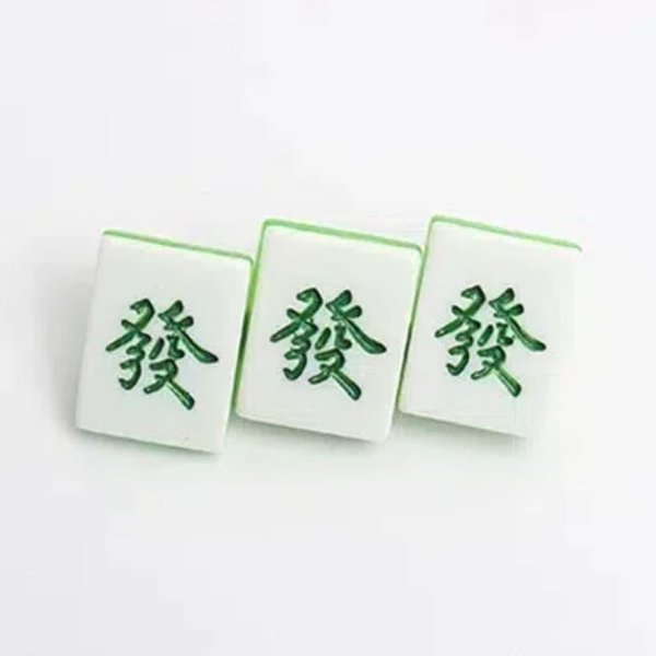 Chinese style Mahjong Hair Clip, Funny, Young, Fortune, Mahjong Duck billed Clip Hair Clip