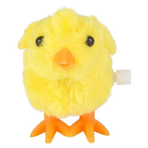 The Dreidel Company Easter Bunny & Chick Wind Up Toys for Kids Variety Pack, Birthday Party Favors, Novelty and Gag Gifts, 3" Inches (4-Pack)