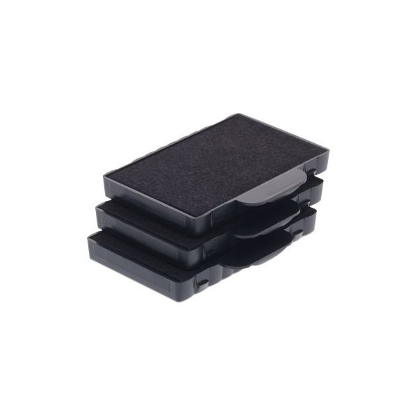Trodat Replacement Ink Cartridge 6/56 - pack of 3 Color black