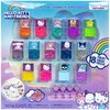 Townley Girl Hello Kitty and Friends Peel-Off Nail Polish Set with Glittery Shimmery & Opaque Colors & Nail Accessories for Girls Ages 3+ For Parties & Makeovers, 18 Pc Set