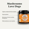 Four Leaf Rover Turkey Tail Mushroom for Dogs - Whole, Organic Mushrooms - Tested High in Critical Beta-Glucans - No Grains or Fillers - 60 Day Large Dog Supply