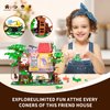 XITALAXU Trees House Building Set for Girls Animals Tree Houses Buildings Toy Forest Flowers House,with Swing,Wooden Base,Christmas Birthday Gifts for Age 6-12+ Kids and Adults(840PCS)