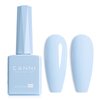 CANNI Light Blue Gel Nail Polish, 1Pcs Baby Blue Gel Polish Pastel Blue Color Nail Polish Gel High Gloss Soak Off U V Gel Nail French Nail Manicure Salon DIY