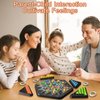 Chain Triangle Chess Game, Triggle Game, Educational Toy for Kids Ages 3+, Strategy Board Game for Family Game Nights, Suitable for 2 Players (Normal Model)