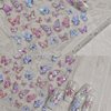 Butterfly Nail Art Stickers Pink Blue Butterfly 5D Embossed Nail Decals Shell Light Butterfly Self-Adhesive Nail Designs Stickers Acrylic Nail Art Supplies for Women Girls DIY Nail Art Decorations
