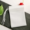 Yzurbu 100pcs Cold Brew Coffee Bags, 6'' x 8'' No Mess Disposable Filter Bag with Drawstring for Coffee Grounds & Ice Tea