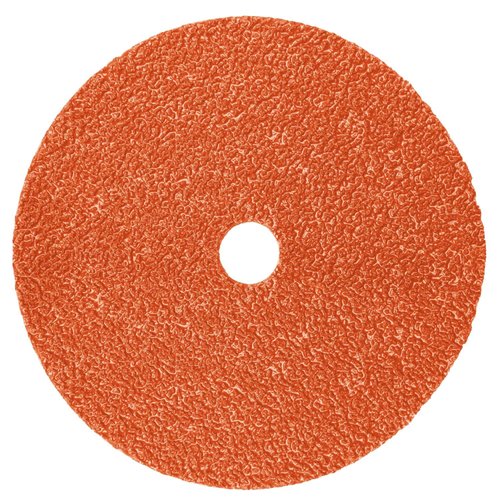 3M Fibre Disc 987C - 36+ Grit Metal Grinding Disc - Ceramic Precision Shaped Grain - For Angle Grinders - 5" x 7/8" Center Hole (Pack of 25)