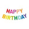 Happy Birthday Banner Pre-Strung Rainbow Birthday Party Decorations 9.84 Feet NO DIY Birthday Party Decor Event Favors and Supplies