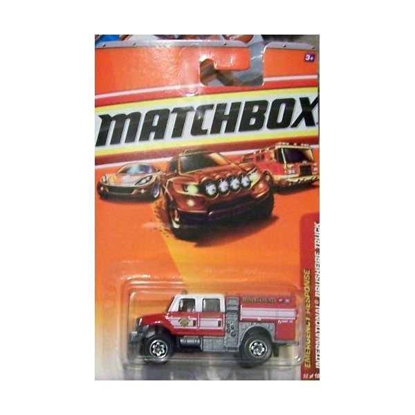 Matchbox 2010 Emergency Response 52 of 100 International Brushfire Truck