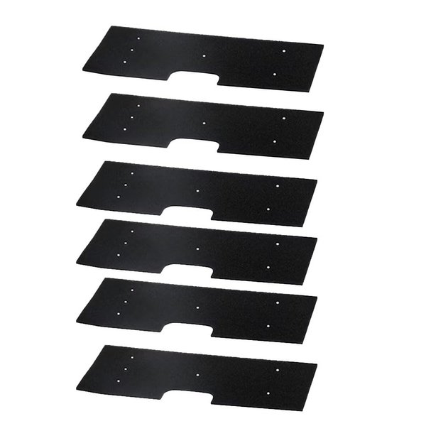 WH01X35719 Lint Filter Compatible with GE Washer Dryer Combo Replacement for Hand Washable Reusable Foam Lint Filter PFQ97HSPVDS 6pcs