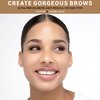 Browluxe Ultra Precise Eyebrow Pencil Waterproof, Long Lasting Brow Pencil with Castor Oil In Shade Coal