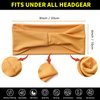 Carede 12 Pack Wide Headbands for Women No slip Stretchy Boho Hair Bands, Soft Elastic Yoga Workout Running Thick Wicking Sweat Bands Solid colors Head Wrap