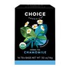 Choice Organics - Organic Chamomile Tea (6 Pack) - Compostable - Caffeine Free - 96 Organic Herbal Tea Bags