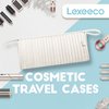 Lexeeco Dy son Air wrap Travel Case Hair Tools Travel Bag for Shark Flexstyle Carrying Case Portable Shark Hair Dryer Revlon Flat Curling Iron Organizer (Beige)