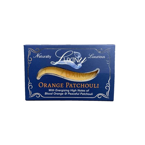 Luxiny Orange Patchouli Handmade Soap Bar for Bath and Body is Palm Oil Free, Moisturizing Natural Vegan Castile Soap with Essential Oil for All Skin Types Including Sensitive Skin (3 Pack)