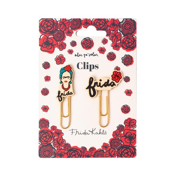 Frida Kahlo Paper Clip Set - Book Mark, Office Supplies, Frida Kahlo Gift, Paper Clip For Office , School