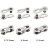 QKURT Bike Chain Splitter + 3 Pairs Bicycle Missing Link, Universal Bike Chain Cutter Breaker Tool With Chain Hook for 7 8 9 10 Speed Bicycle Chain Link Repair Removal/Install - Reusable Bicycle Tools