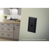 Franklin Brass Architectural Double Decorator Wall Plate, Flat Black, Packaging May Vary
