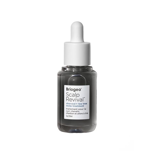 Briogeo Scalp Revival Charcoal + Tea Tree Scalp Treatment, Scalp Serum to Soothe a Dry, Flaky, Itchy Scalp, Vegan, Phalate & Paraben-Free, 1 fl oz
