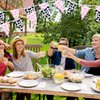 Tatuo 32.8 ft Cow Pennant Banners Cow Banner Cow Pattern Pennant Banner Farm Birthday Party Supplies Farm Style Banner for Western Cowboy Themed Western Party Decorations (Pink)