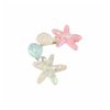 6 Pcs Starfish Shell Hair Clips, Cute Sequin Pearl Hair Barrettes, Sweet Shiny Beach Bangs Hair Clips, Exquisite Hair Styling Accessories for Women Girls Kids