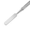 Wismee 5Pcs Makeup Spatula tool metal Set Professional Beauty Stainless Steel Cosmetics Mixer Long Metal Spatula Depotting Mixing Tool (#2)