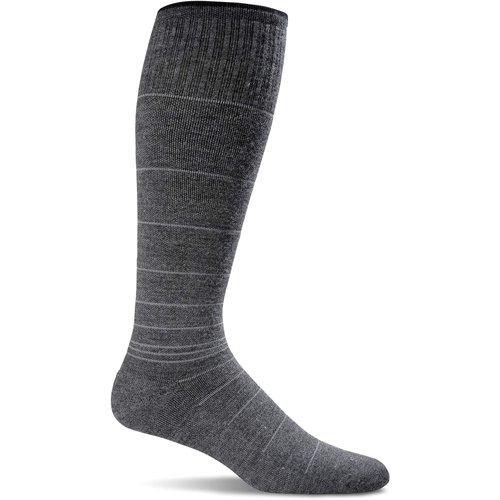 Sockwell Men's Circulator Graduated Compression Socks, Charcoal - M/L