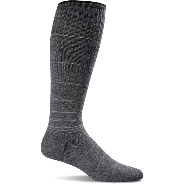 Sockwell Men's Circulator Graduated Compression Socks, Charcoal - M/L
