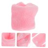 DRESSOOS 6pcs Fleece Sponge Hair Curler Rollers, Heatless Spiral Curling Iron Home Tools for Overnight Curls, Sleep in Curly Pink