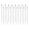 uxcell Stainless Steel Cocktail Picks, 16Pcs 4.3 Inch Metal Cocktail Toothpicks Martini Picks Long Reusable Cocktail Skewers for Drink Appetizer Fruits