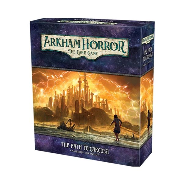 Fantasy Flight Games Arkham Horror The Card Game The Path to Carcosa Expansion | Horror Game | Mystery Game | Cooperative Card Game | Ages 14+ | 1-2 Players | Avg. Playtime 1-2 Hours | Made