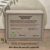 Mediterranean Heritage Aleppo Olive Oil Soap Bar For Sensitive Skin, Hair, Face & Body, 15% Laurel Oil, 85% Olive Oil.