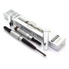 Romantic Beauty Pick 1 Color of 3 in 1 Eyebrow Pencil, Brush, Smudge Professional Makeup Creme Eye Brow E9794 + Free Zipper Bag (02 Chocolate)